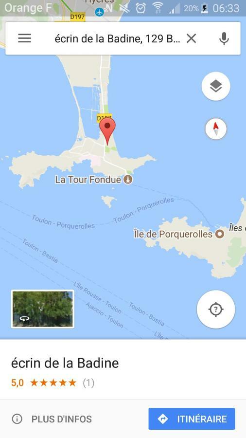 Les Ecrins De La Badine - Hameaux Apartman Hyères Kültér fotó