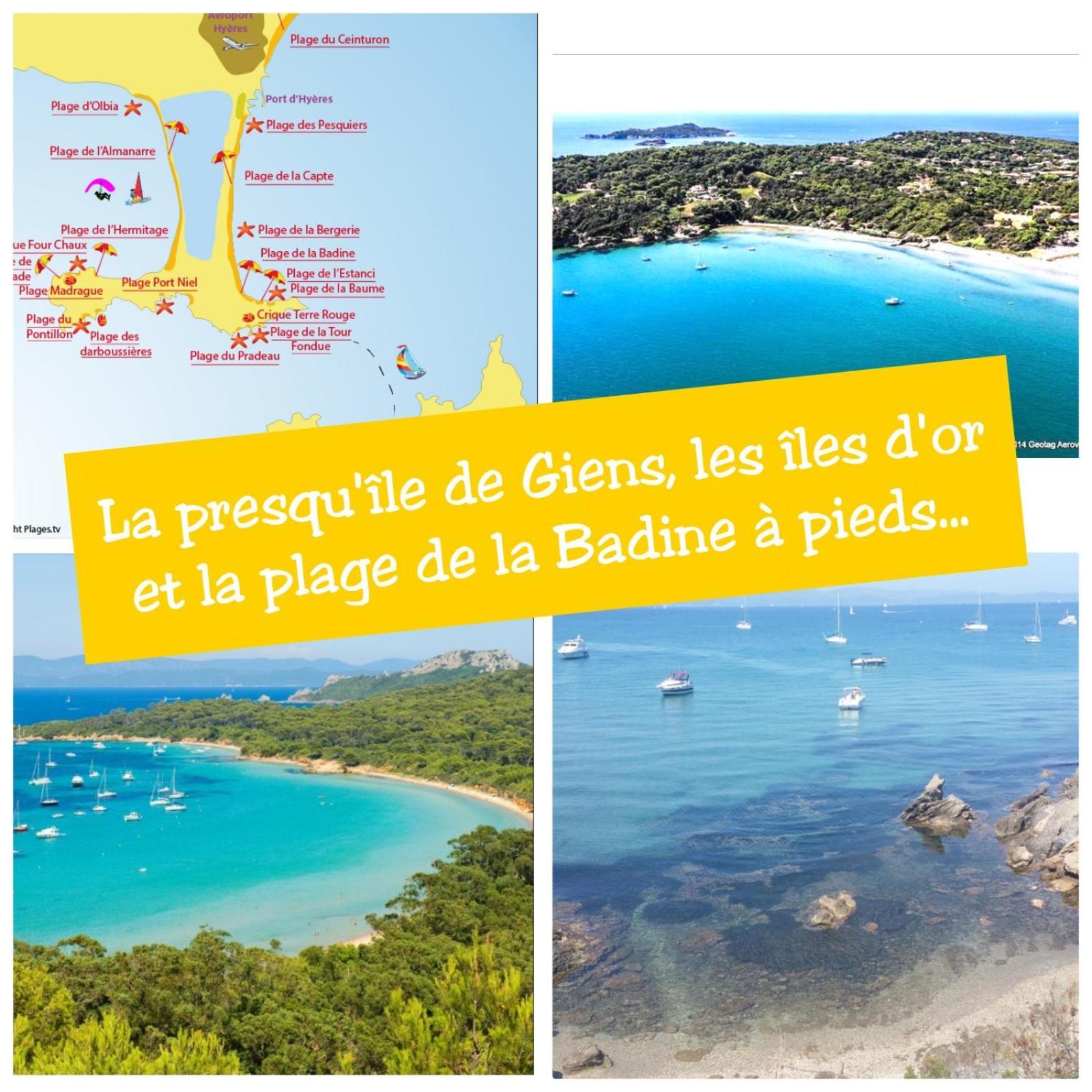 Les Ecrins De La Badine - Hameaux Apartman Hyères Kültér fotó