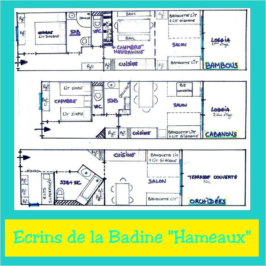 Les Ecrins De La Badine - Hameaux Apartman Hyères Kültér fotó